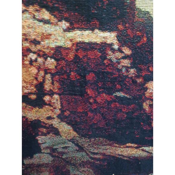 The Old Rugged Cross Blanket 51 × 68 Religious Beautiful Big Made In USA - Picture 7 of 11